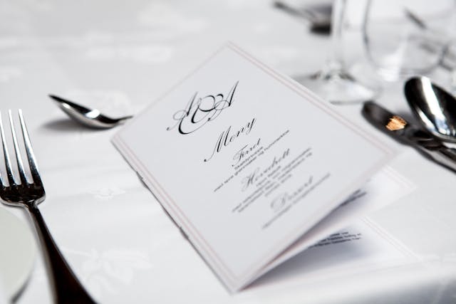 restaurace menu